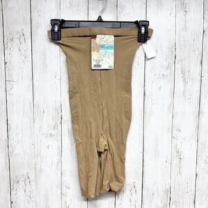 New Love Your Assets Shapewear Women Size 3 Buff Tan Sensational‎ Shaper Shorts